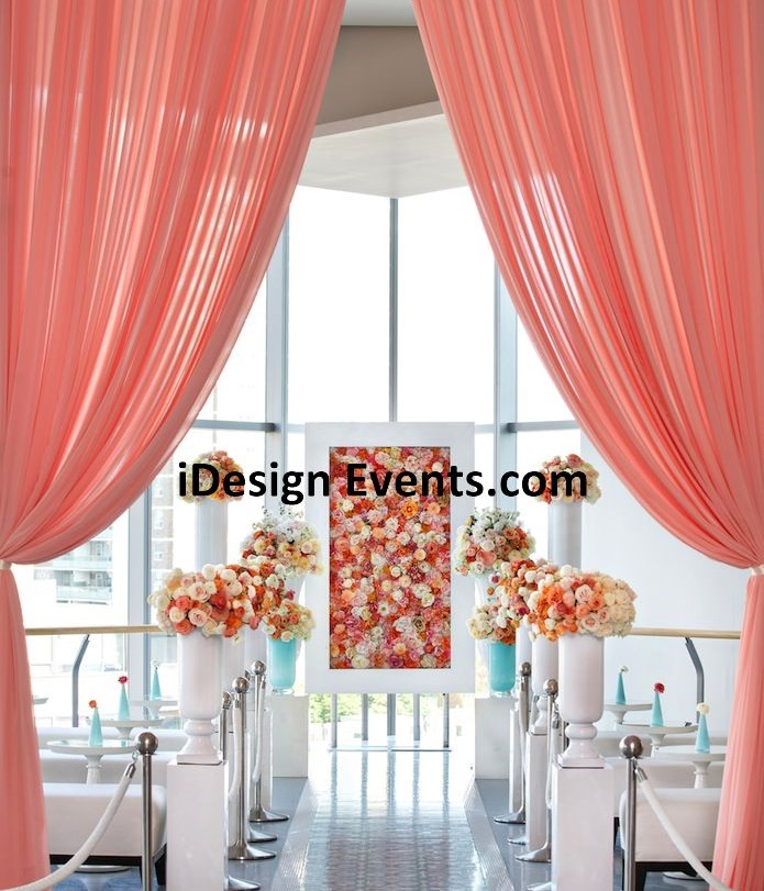 Dyi Backdrop Pipe Draping Bay Area Rentals Wedding Decor Ideas