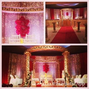 Hindu_Indian_Mandap_Wedding_Decor_Ideas_Red_Gold