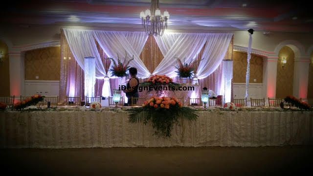 White Lotus Sacramento Banquet Hall Wedding Decor Ideas 
