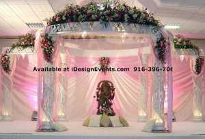 Crystal-White-Pearl-Mandap-Rentals-iDesign-Events-INDIAN-Decor-Ideas-Centerpiece-Rentals-DIY-Bay-Area-Hindu_Maharani-Wedding-Decor-Ideas