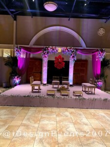 Casa Real Indian Wedding Florist Livermore Mandap