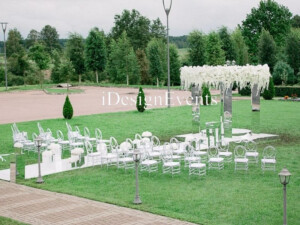 Clear Mandap Chuppah Plexi Mirror Column Pillars Clear Chair Bay Area San Jose Wedding Decoration 